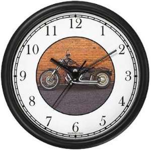  City Ride   Motorcycle (JP6) Wall Clock by WatchBuddy 