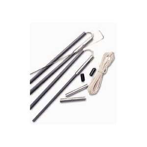  Camping Tent Pole Replacement Kit 3/8 Inch: Sports 