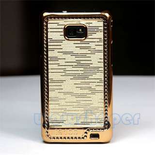 CHROME PLATED Luxury hard case cover for SAMSUNG GALAXY S II S2 