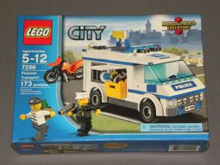 LEGO CITY Building Set 7286 Police Prisoner Transport Truck 