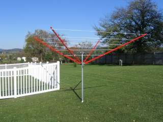 OUTDOOR ROTARY SOLAR CLOTHES DRYER CLOTHESLINE  