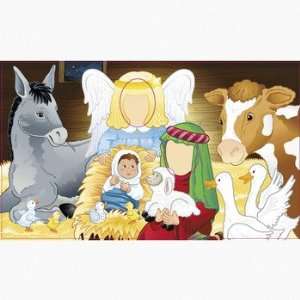  Nativity Cutout Photo Stand   Party Decorations & Photo 