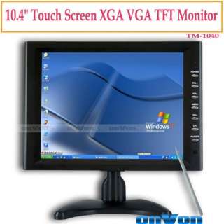 Touch Screen PC monitor 10.4inch Monitor wt VGA XGA USB  