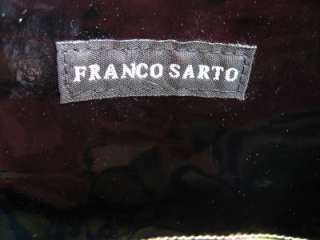 Franco Sarto Coral Shopper Tote Handbag Purse Diaper Bag Ink Marks 