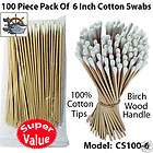 tips Cotton Swabs Double Tip Q Wooden wood Qtip 3