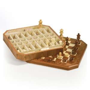  Agresti Chess and Checkers Set 