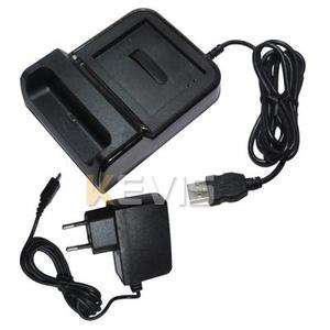 Dual Dock Sync Cradle USB Charger Battery For Samsung I9100 Galaxy S2 