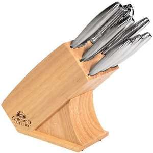  Chicago Cutlery Insignia Steel 8 Piece Knife Block Set 