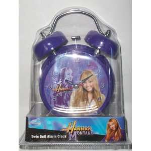   Hannah Montana Twin Bell Alarm Clock by Disney