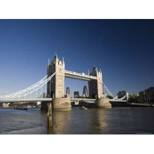 Tower Bridge and City of London Beyond, London, England Photographic 