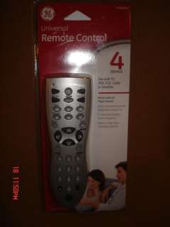 GE Universal Remote Control 4 device Model#RC24914 New  