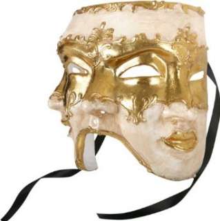  Venetian Triple Face Costume Mask: Clothing