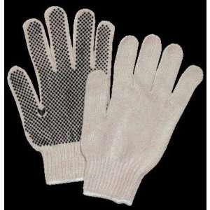 Knit 7 Cut Standard Weight Polyester/Cotton String Gloves With Knit 
