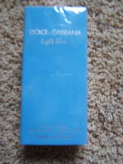 Womens LIGHT Blue DOLCE & GABBANA Eau de Toilette 50 ml 1.6 FL. oz 