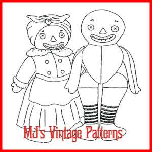 Vintage Beloved Belindy (Raggedy Ann) Doll Pattern  