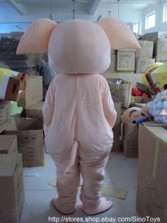 Pig Mascot Costume Fancy Dress Outfit EPE  