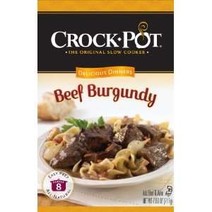 Crock Pot Delicious Dinners Beef Burgundy, 7.60 Ounce  