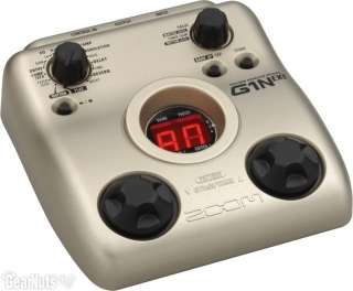   Built In Drum Machine, Harmonized Pitch Shifter and Chromatic Tuner