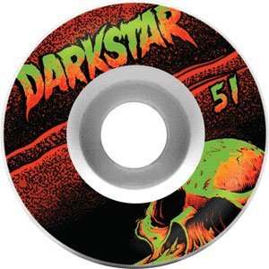  Darkstar Street Skull 51mm Skateboard Wheels (Set Of 4 