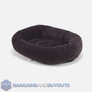 Bowsers Donut Dog Bed In Eggplant Pattern   Medium  