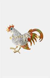 Betsey Johnson Farmhouse Rooster 2 Finger Statement Ring $65.00
