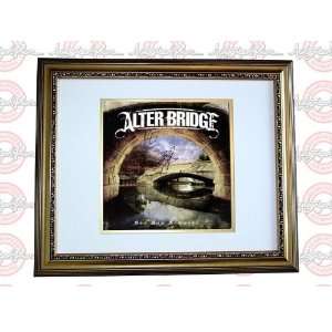 Alter Bridge Signed FRAMED LP Album Flat & PROOF