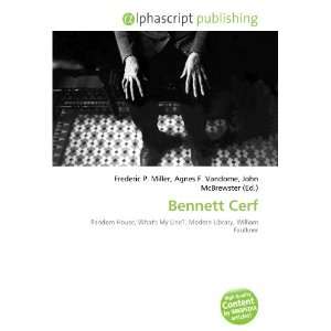  Bennett Cerf (9786132750587) Books