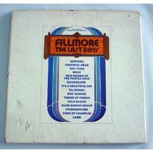 BILL GRAHAM Autographed Signed LP Album FILLMORE Boxset