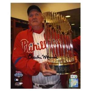 Charlie Manuel Philadelphia Phillies 2008 World Series Champions 