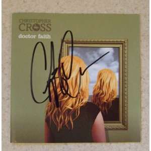  AUTOGRAPHED CHRISTOPHER CROSS DOCTOR FAITH CD (2011 