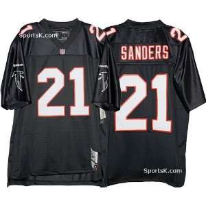 Deion Sanders Falcons Throwback NFL Jersey