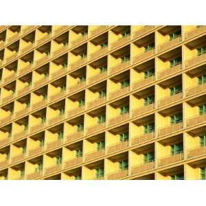  Sunlit Balconies of the Beijing Hotel on DongchangAn Jie 