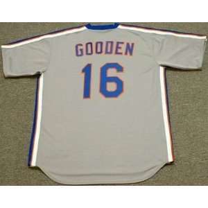 DWIGHT GOODEN New York Mets 1987 Majestic Cooperstown Throwback Away 