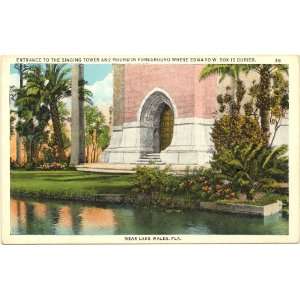   the Singing Tower and Grave site of Edward Bok in Lake Wales Florida