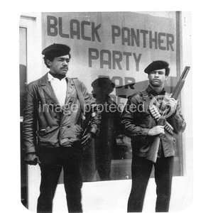  Black Panthers Huey Newton Black And White MOUSE PAD 