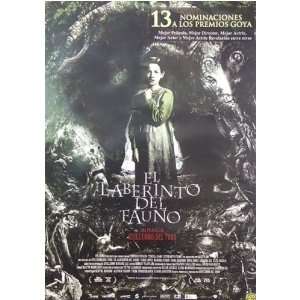  Pans Labyrinth   Spanish Movie Poster (Size 26 x 38 