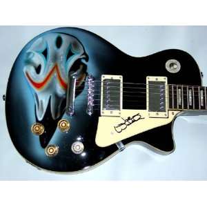 Joe Walsh Autographed Signed Airbrush Eagles Guitar