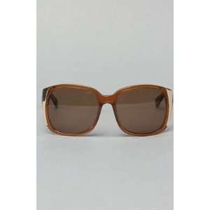   Box Authentic House of Harlow 1960 Womens Brown Gold Julie Sunglasses