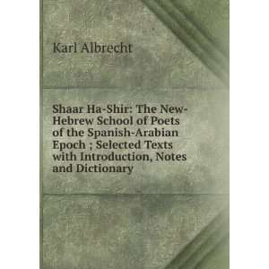   Texts with Introduction, Notes and Dictionary Karl Albrecht Books