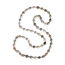 Sidney Garber Mustika Pearl & Pave Diamond Necklace
