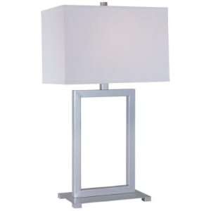  Lucero White Rectangular Table Lamp