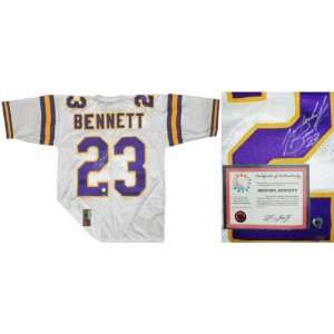Michael Bennett Minnesota Vikings Autographed Nike Authentic White 
