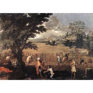 FRAMED oil paintings   Nicolas Poussin   24 x 18 inches   Summer (Ruth 