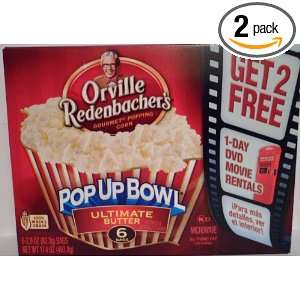 Orville Redenbachers Gourmet Popping Corn Ultimate Butter (Pack of 2 