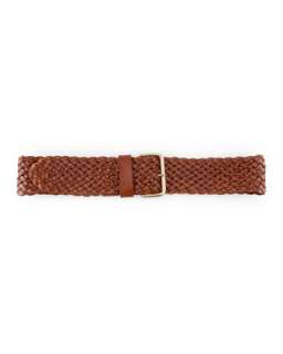 Leather Brown Waist Belt  