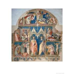  St. Philip and St. James and Scenes from Their Life Giclee 