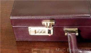 This is a great hi end leather attache case. It is covered in a 
