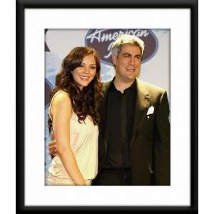  Taylor Hicks & Katharin Mcphee Framed And Matted 8x10 