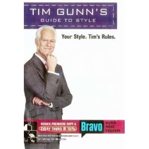 Tim Gunns Guide to Style   Movie Poster   11 x 17