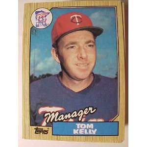  1987 Topps #618 Tom Kelly